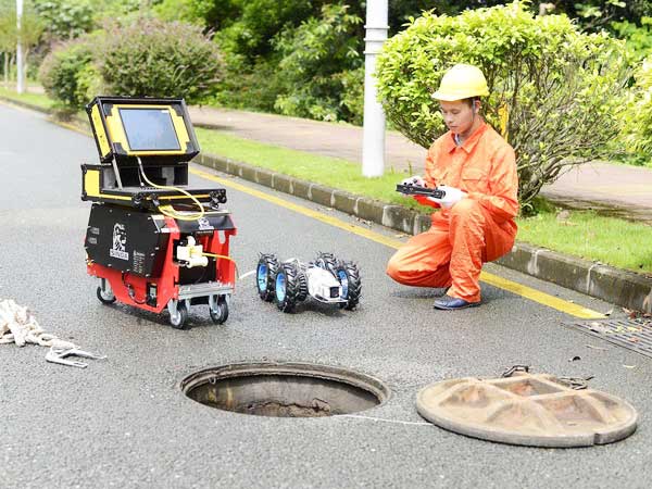 万年管道机器人检测