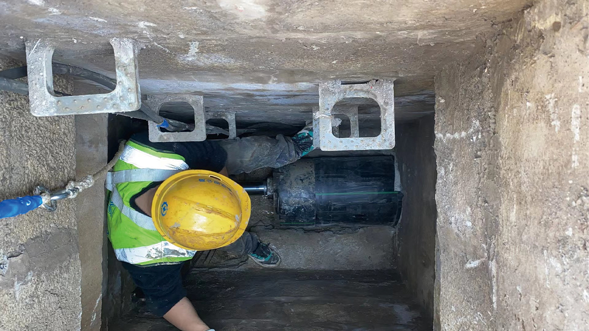 万年HDPE短管内衬法